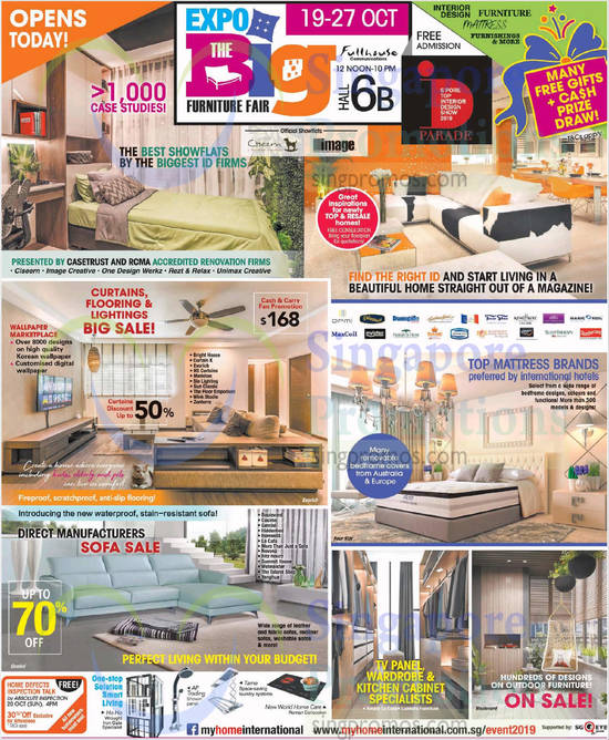 EXPO Big Furniture 19 Oct 2019