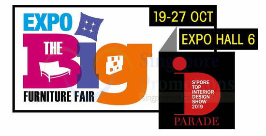 Featured image for EXPO Big Furniture Fair from 19 - 27 Oct 2019