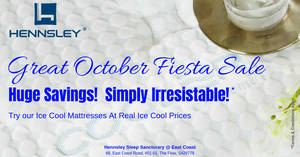 Featured image for (EXPIRED) Hennsley Great October Fiesta Sale (3 – 31 Oct 2019)