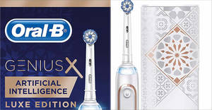 Featured image for (EXPIRED) 24hr Deal: Oral-B Genius X Luxe Edition with Artificial Intelligence Rose Gold Electric Toothbrush set till 7 Oct 7am