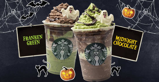 Starbucks launching two new Eerie-sistile Frapp-boo-ccinos from 9 October 2019 - 1