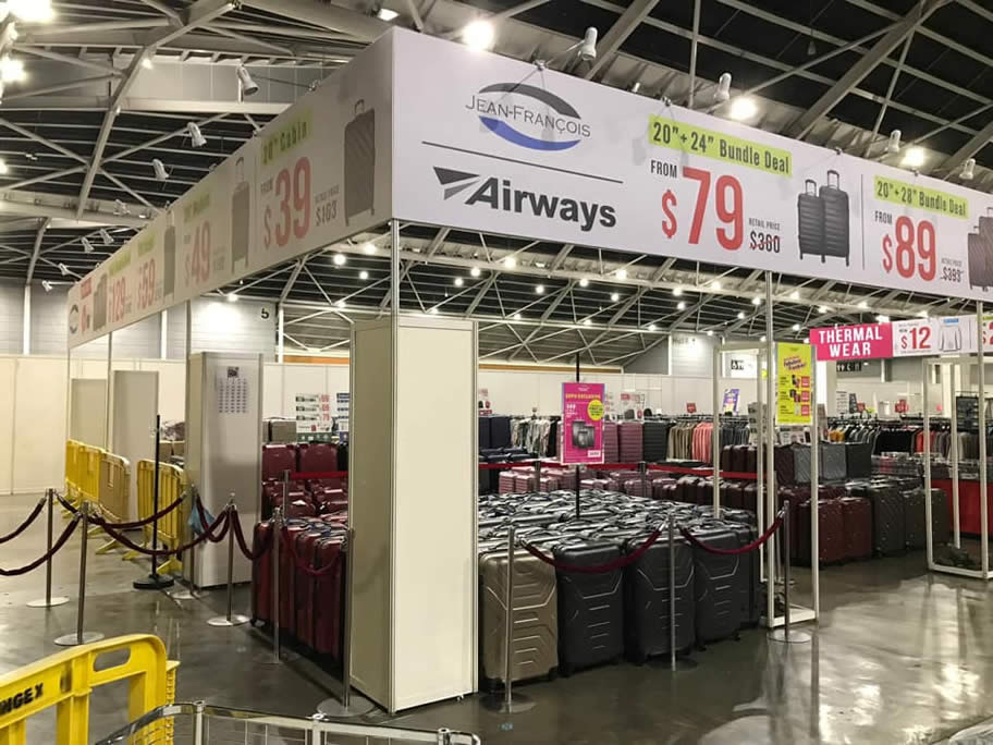 Universal Traveller Mega Winter Wear and Luggage Expo Sale from 18 – 20 Oct 2019