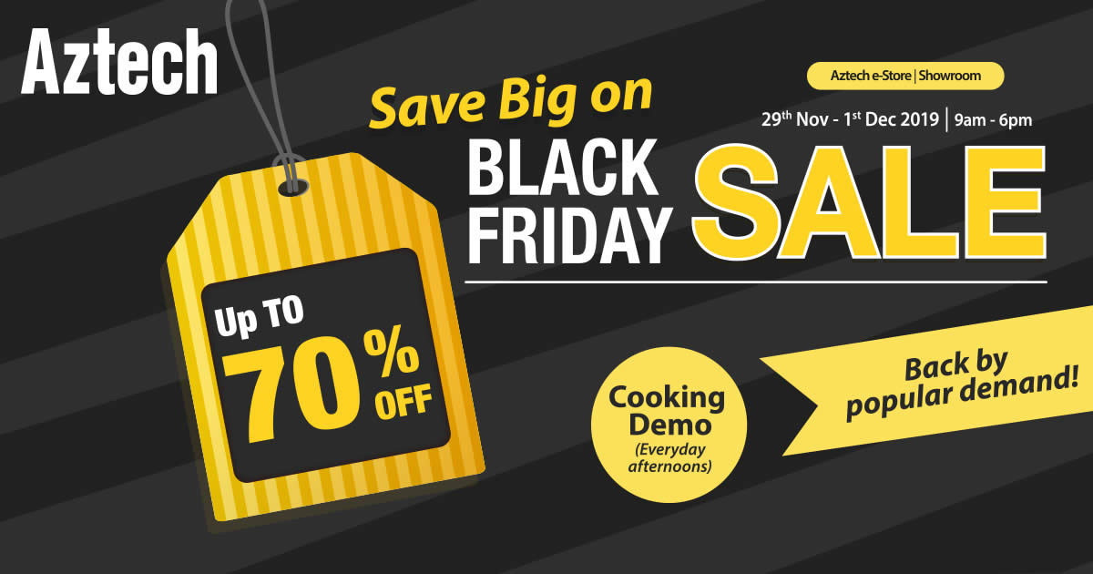 Aztech Black Friday Sale From 29th November To 1st December