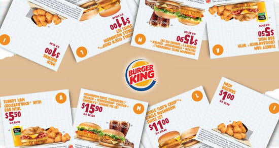 Burger King: Flash these digital coupons to enjoy awesome savings off BK meals and snacks till 25 February 2020 - 1