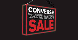 Featured image for (EXPIRED) Converse Warehouse Sale from 28th November – 1st December 2019