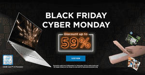 Featured image for HP Singapore up to 59% OFF Black Friday x Cyber Monday Sale is now on till 2 December 2019