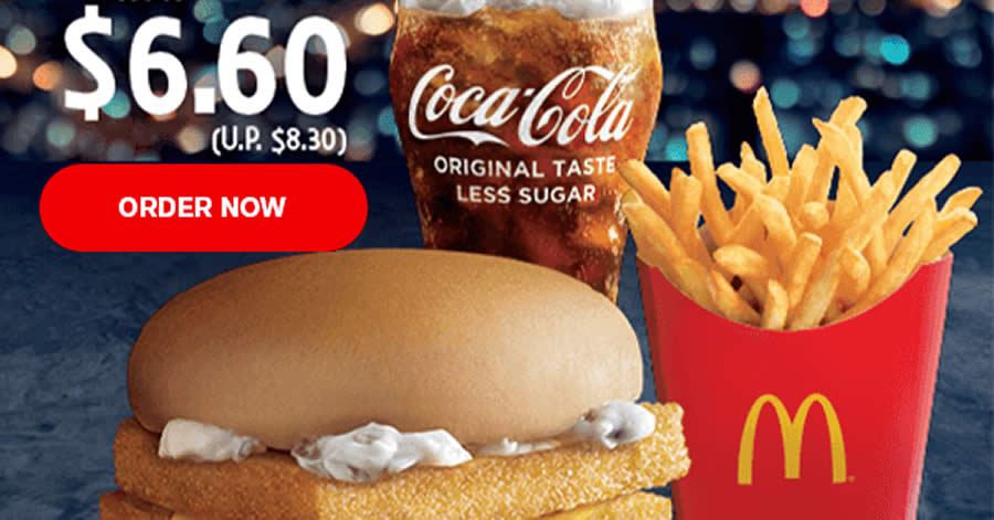 Mcdelivery Releases A Promo Code For A Double Filet O Fish Meal For Just 6 60 Till 20 November 2019