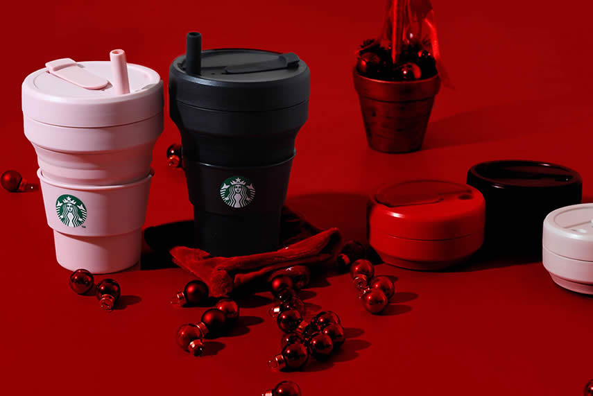 Starbucks' upcoming Gift of the Week features collapsible cups and