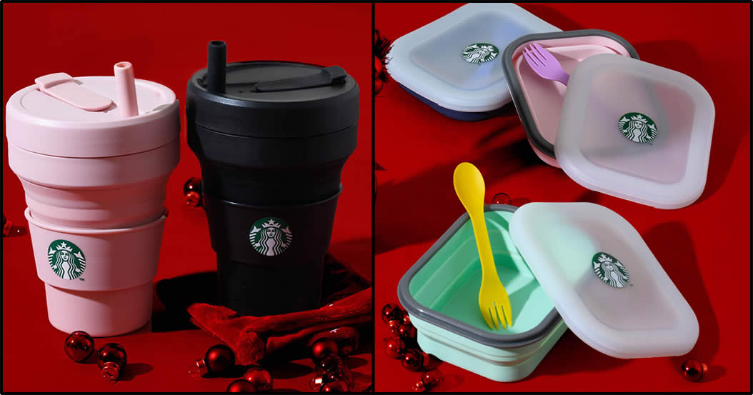 Starbucks' upcoming Gift of the Week features collapsible cups and