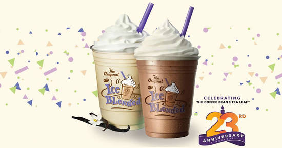 The Coffee Bean & Tea Leaf is offering two beverages at just $11 till 28 November 2019 - 1