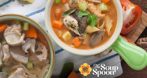 Featured image for The Soup Spoon is offering 1-FOR-1 Ala-carte Soup at Marina Bay Financial Centre on Fridays till 22 Nov 2019
