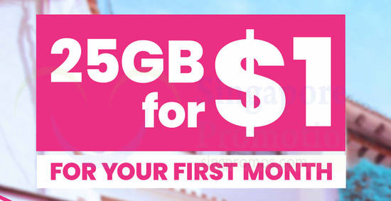 giga 11.11 special: $1 (U.P. $25) for 25GB, 1000mins, 1000SMS (first month only) when you apply by 18 Nov 2019 - 1