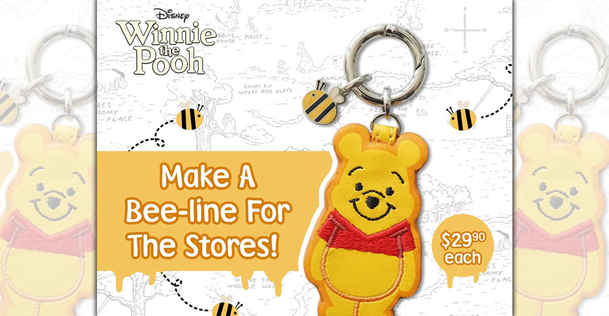 Featured image for EZ-Link releases new Disney Winnie the Pooh EZ-Charm from 11 Dec 2019