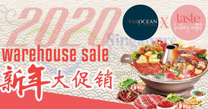 Featured image for Far Ocean CNY Warehouse Sale 2020 (Factory Outlet) on weekends from 4 – 19 Jan 2020
