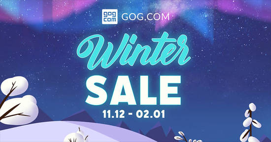 Featured image for GOG.COM's Winter Sale offers 2500+ deals at up to 95% off till 2 Jan 2020