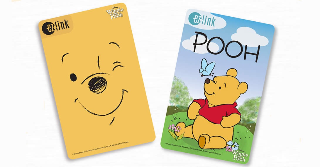 Featured image for EZ-Link releases new Winnie the Pooh cards from 14 January 2020
