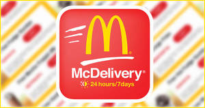 Featured image for (EXPIRED) McDelivery S’pore: Enjoy Free Delivery with min spend S$28 when you check out with PayLah! From 14 Feb – 13 Mar 2022