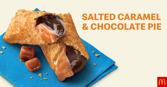 Featured image for McDonald's Malaysia now has Salted Caramel & Chocolate Pie, Salted Caramel Dessert, Cheesecake Desserts & More (From 23 Jan 2020)