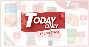 Featured image for (EXPIRED) NTUC Fairprice 1-day deals valid on 17 January 2020 (Magnum Ice Cream, Golden Chef South Korean Baby Abalone & More)