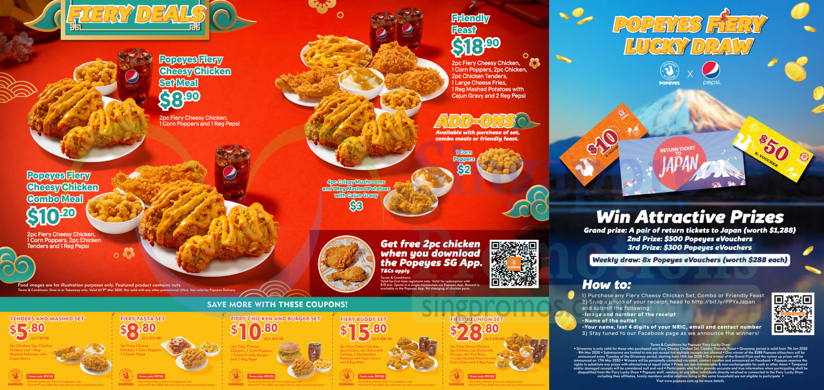Popeyes launches new Fiery Cheesy Chicken along with new coupons till 9 ...
