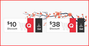 Featured image for (EXPIRED) Qoo10: Grab free $10 and $38 cart coupons till 31 January 2020