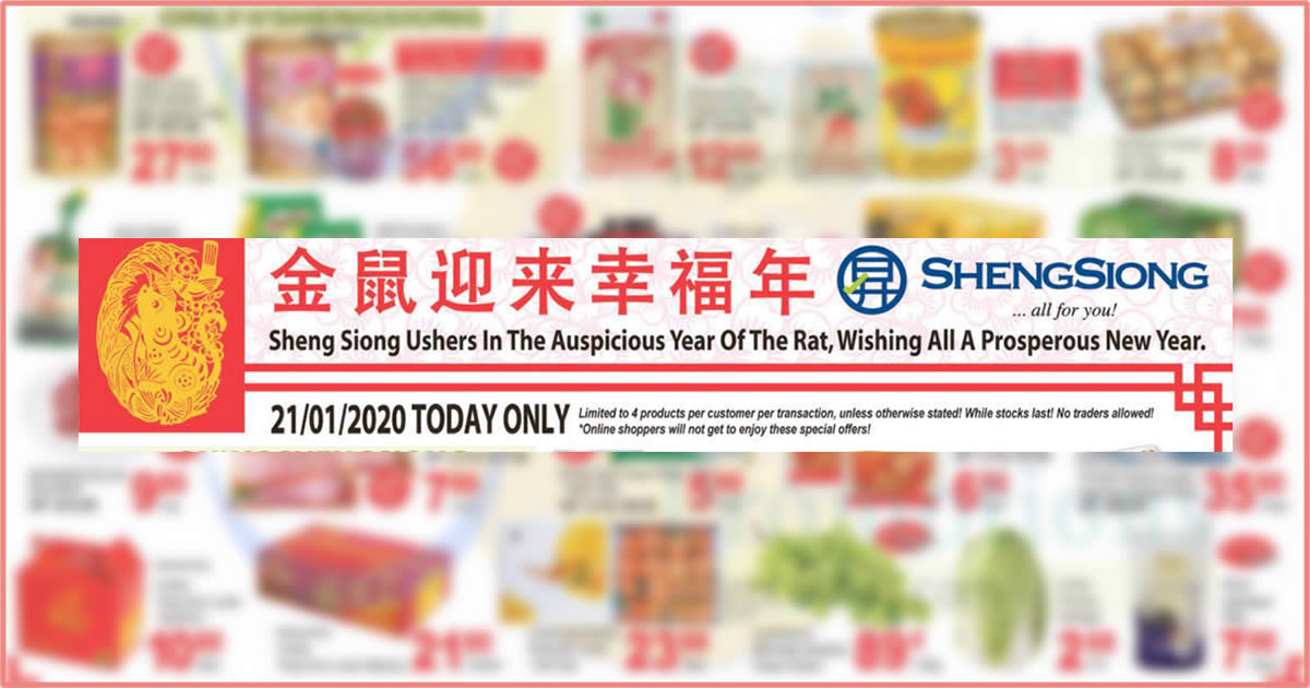 Sheng Siong ONE-day deals on 21 Jan: Ferrero Rocher, Happy ...