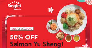 Featured image for (EXPIRED) Soup Restaurant: 50% OFF Salmon Yu Sheng from 9 Jan to 9 Feb ’20 (Singtel Customers)