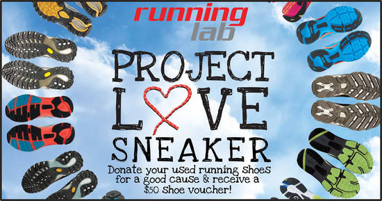 running lab shoe voucher