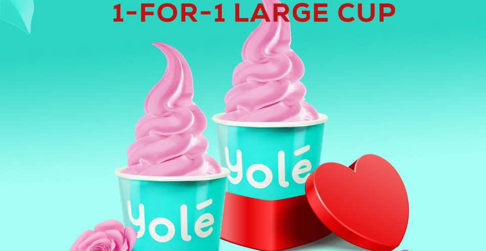 Featured image for Yolé's Valentine's special edition Bandung Flavour is going at 1-for-1 on Thursday, 6 February 2020