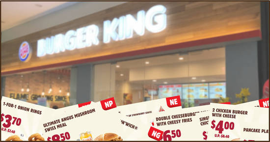 Burger King: Flash these digital coupons to enjoy awesome savings off BK meals and snacks till 30 June 2020 - 1