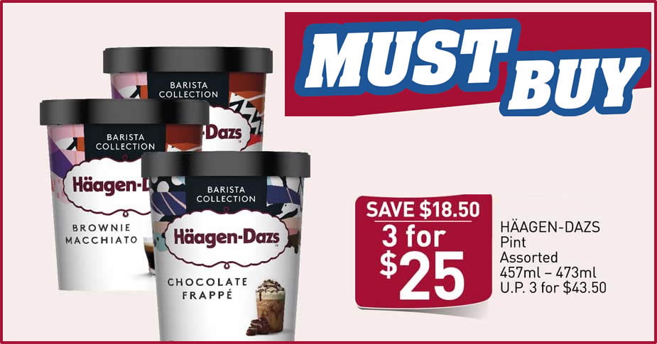 Haagen dazs deals promotion