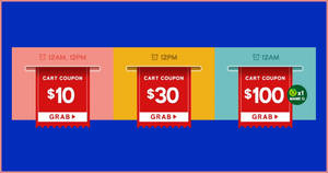 Featured image for (EXPIRED) Qoo10: Super Sale! Grab $10, $30 & $100 cart coupons daily (26 – 29 March)