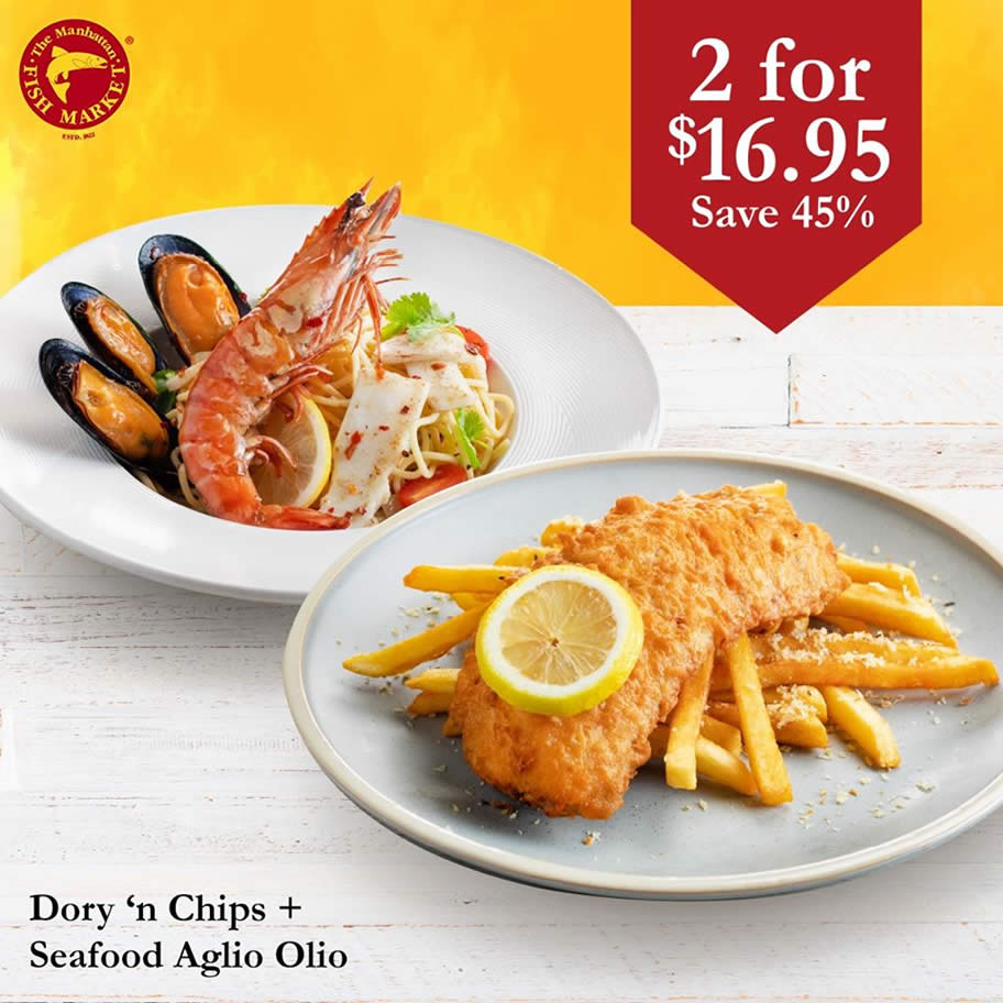 The Manhattan FISH MARKET releases new coupon deals