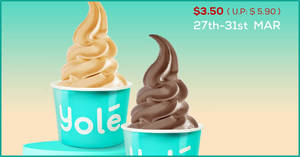 Featured image for Yole is offering 40% off all limited edition flavours till 31 March 2020