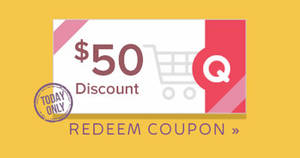 Featured image for (EXPIRED) Qoo10: Grab free $50 cart coupons (usable with min spend $500) valid till 12 June 2020