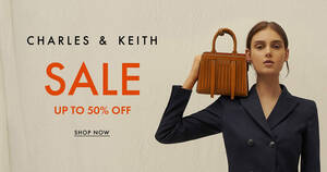 Featured image for (EXPIRED) Charles & Keith Up to 50% Off Summer End Season Sale (From 16 June 2020)