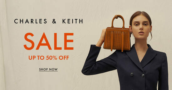 Featured image for Charles & Keith Up to 50% Off Summer End Season Sale (From 16 June 2020)