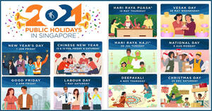 Featured image for Singapore 2021 Public Holidays – Four Long Weekends! Updated as of 24 June 2020