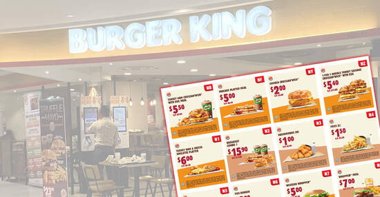 Burger King releases 20 new coupons that lets you enjoy awesome savings off BK meals and snacks till 13 September 2020 - 1