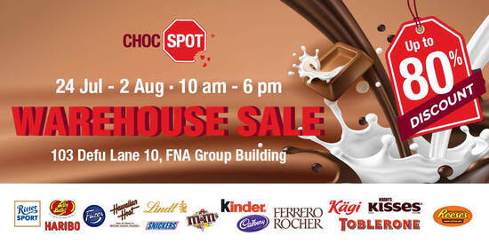 Choc Spot Warehouse sale – Hershey’s, Toblerone, Maltesers, M&M’s, Cadbury & More! From 24 July – 2 August 2020 - 1