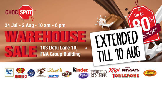 Featured image for Choc Spot Warehouse sale - Hershey's, Toblerone, Maltesers, M&M's, Cadbury & More! From 24 July - 10 August 2020