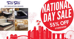Featured image for (EXPIRED) Four Star Mattress NDP SALE UP TO 55% OFF STOREWIDE (30 July – 2 August)