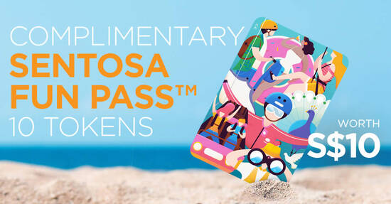 Featured image for Sentosa is giving away free Sentosa Fun Passes in celebration of National Day 2020
