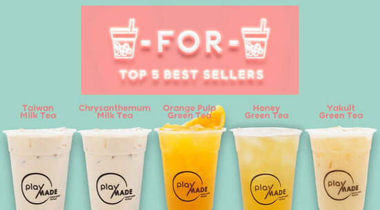 Featured image for Playmade by 丸作: 1-for-1 for the top 5 drinks at their newest Westgate outlet from 16 - 19 July 2020