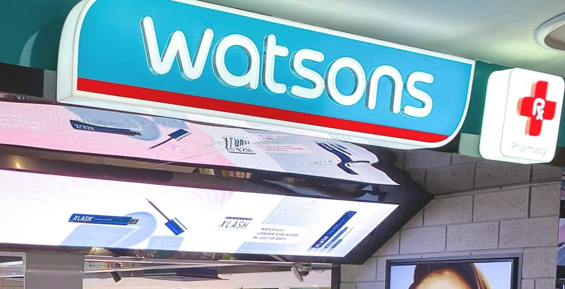 Featured image for Watsons: Get $7 off min $80 orders at online store with this code valid till 12 Dec 2021