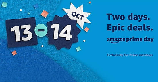 Featured image for Amazon's Prime Day Returns to Singapore from 13 - 14 October 2020