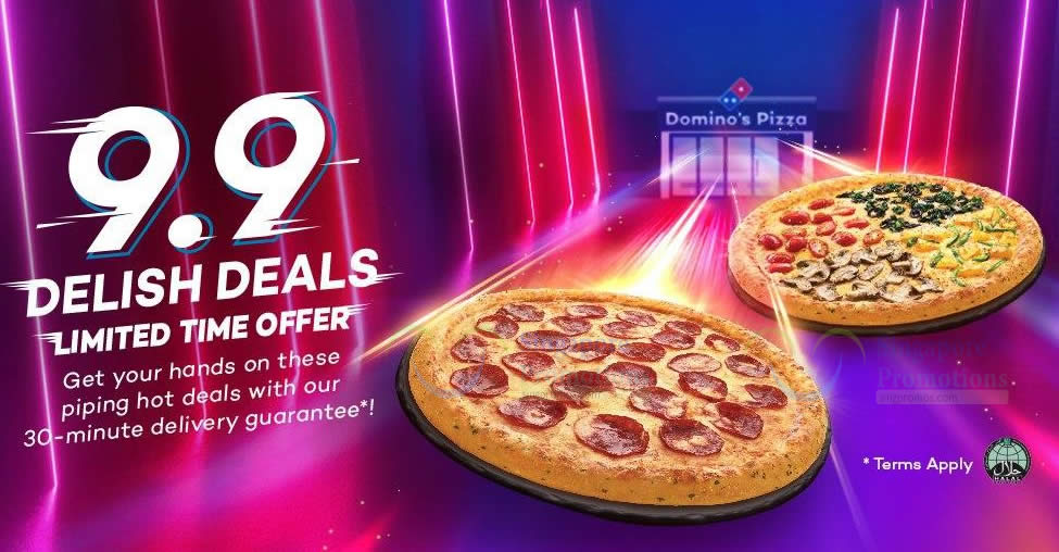 Featured image for Domino's Pizza is offering a range of irresistible Delish Deals from 8 September - 12 October 2020