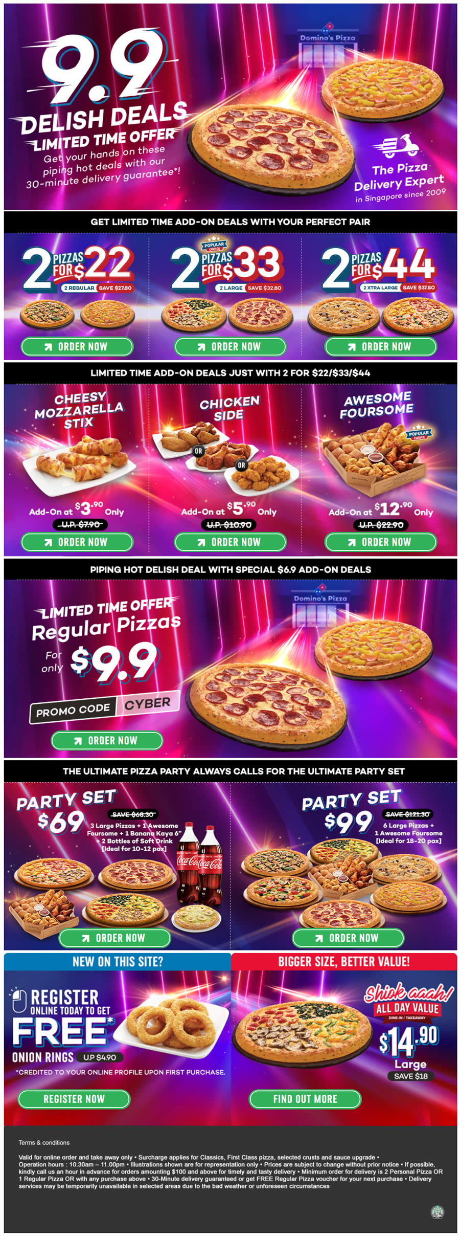 Domino S Pizza Is Offering A Range Of Irresistible Delish Deals From 8 September 12 October 2020