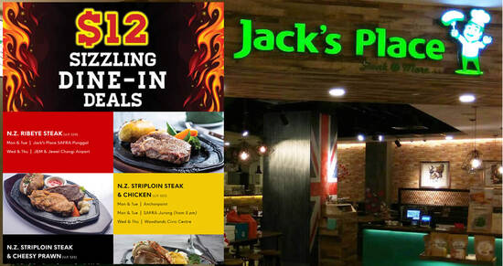 Jack’s Place is offering $12 Sizzling Dine-In Deals (Up to 50% off) - 1