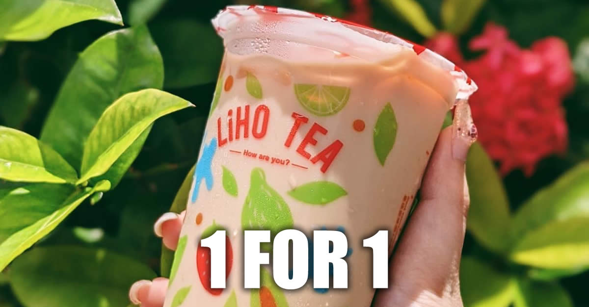 Featured image for LiHO is offering 1-for-1 Da Hong Pao Milk Tea at One Raffles Place outlet till 30 October 2020